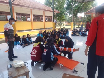 120 Siswa Ikuti Latihan Gabungan Palang Merah Remaja Tingkat Wira